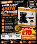 B-Home 450W Electric Hookah Charcoal Burner