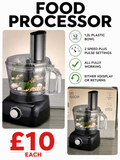 Compact Food Processor – 1.2L