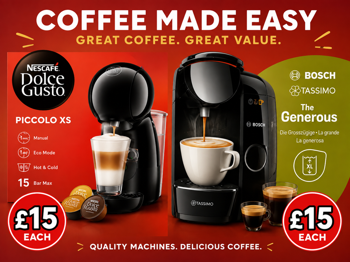 Bosch Tassimo Joy TAS4502NGB Pod Coffee Machine – 1.4L