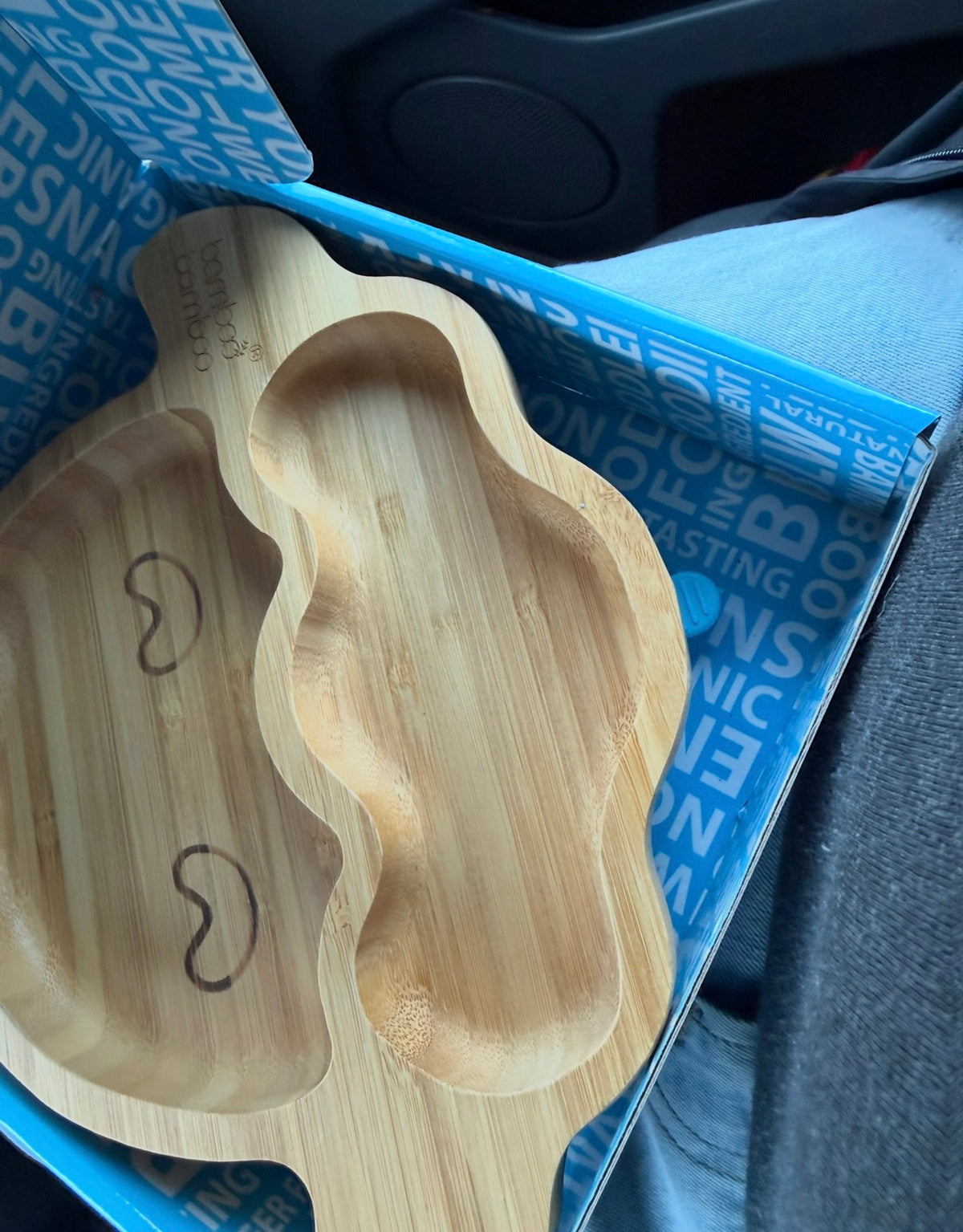 Bamboo Baby Feeding Bowl with Suction Base