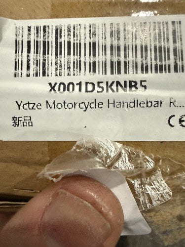 Yctze motorcycle handlebar riser clamp kit