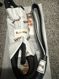 Wisedog black rope dog lead