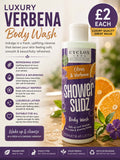 Cyclax Nature Pure Citrus & Verbena Shower Sudz – 250ml