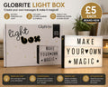 GloBrite LED Cinematic Lightbox – 85 Letters & Symbols