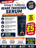 King C. Gillette Beard Thickener Serum – 50ml