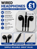Wired In-Ear Headphones with Microphone