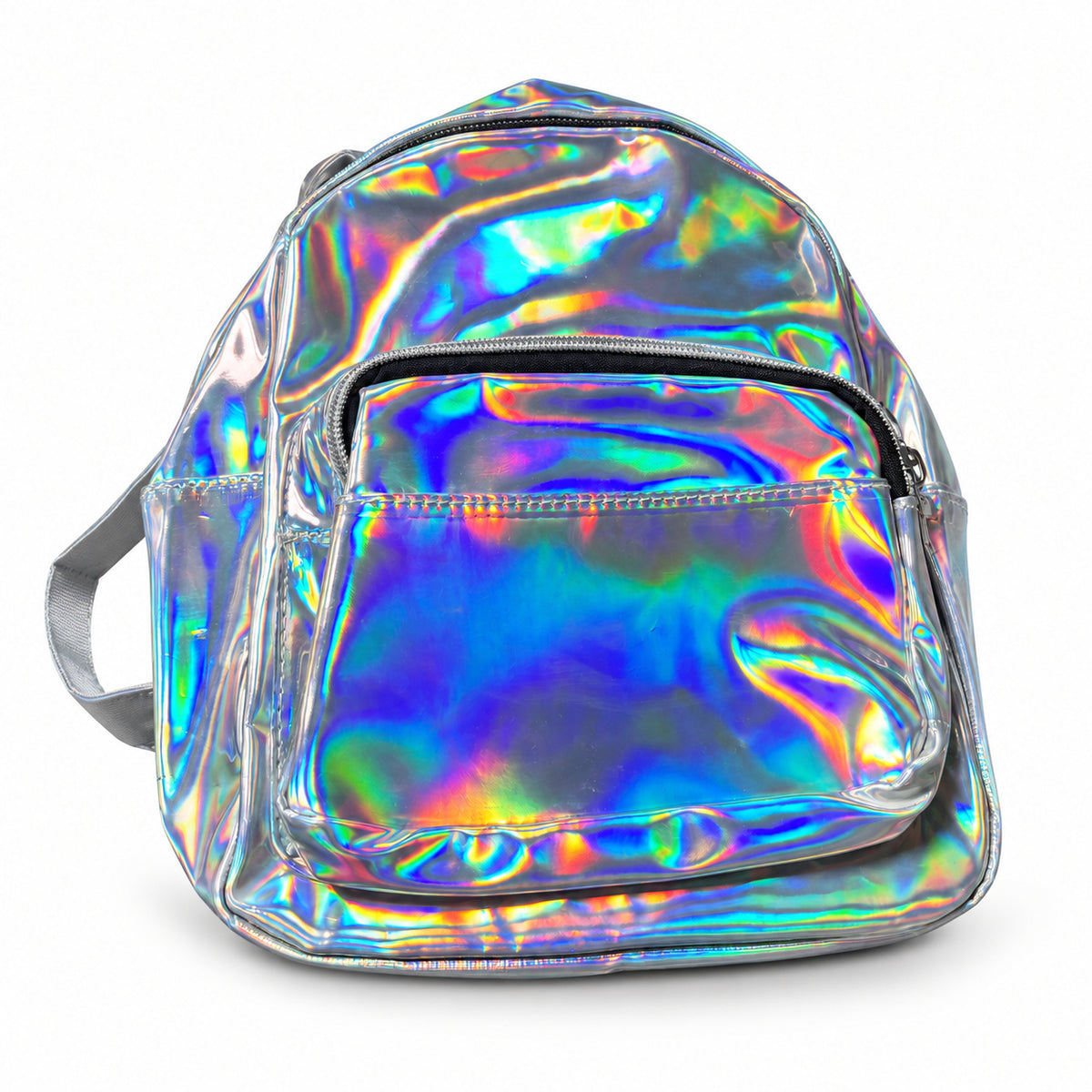 Holographic mini backpack