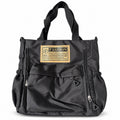 Black Tote Bag with Pockets