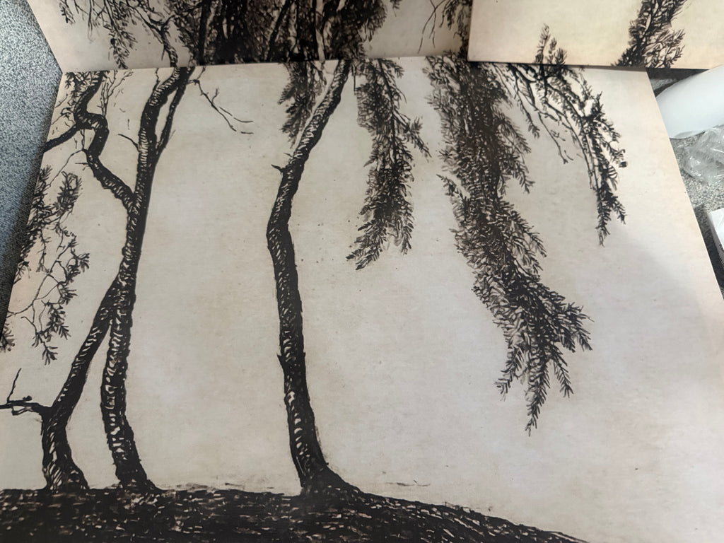 Black Tree Silhouette Wall Art – Three-Piece Set – additional view 2