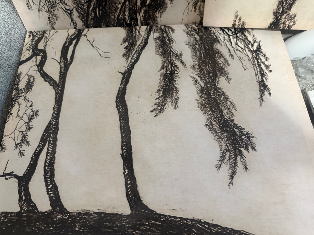 Black Tree Silhouette Wall Art – Three-Piece Set – additional view 2