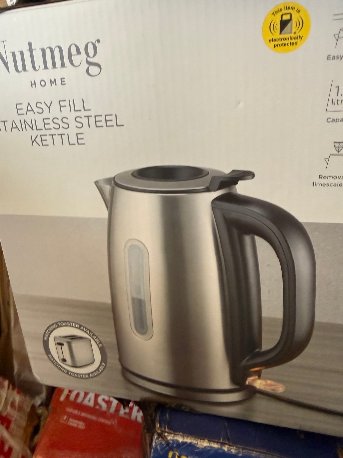 Stainless steel electric kettle